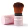 Retractable Kabuki Brushes Powder &amp; Foundation Brush Blush &amp; Concealer Brush Face Blender - Pink