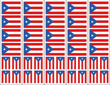 40 Puerto Rico Flag Tattoos, Parade &amp; Party Favors