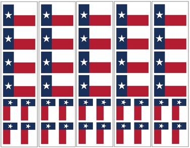 40 Tattoos: Texas State Flag, Texan Party Favors