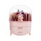 Paris Hilton Makeup Storage Organizer with Lid, Standard, Pink