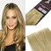 20 Pcs X 18" Tape In PU Machine Injected Invisible Seamless Remy Human Hair Extensions #16 Honey Blonde Color