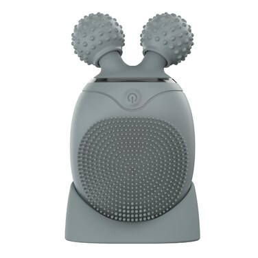 KOAPro Facial Cleansing Brush Exfoliating Face Scrubber for Women and Men, Waterproof Face Brush Cleanser, 3-in-1 Rechargeable Electric Facial Massager Tool, Reusable Sonic Silicone Scrubber