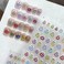 Dedyel Funny Face Nail Stickers Fun Big Lips Nail Stickers Cute Cartoon Face Self-Adhesive Nail Art Stickers for Women Girls Kids Nail Art Decoration