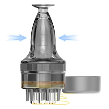 Minoxidil Applicator, Quick Efficient Apply No Messy Hair Serum Applicator Small Minoxidil Applicator Tool, Hair Applicator Bottle Minoxidil Brush Scalp Applicator Comb Dedicated to Minoxidil