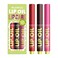 3 Colors Fat Lip Oil Click Slick,Press Lipstick Set,Moisturizing Lip Balm,High Pigment Glow Lip Oil,Red Lipstick for Women,Pigmented Vegan,Lightweight and Glossy Lip Plumper with Coconut Oil