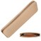large silicone makeup brush holder travel case- A storage &amp; makeup bag organizer for brush sets &amp; makeup tools to protect make up accessories &amp; bag, Khaki (9 * 3.15 * 1.2")