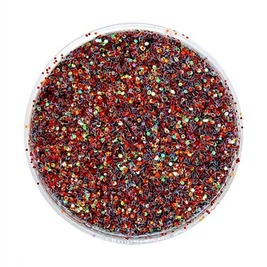Cranberry Red Glitter #93 From Royal Care Cosmetics