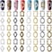 48pcs 3D Metal Nail Charms, Frame Gothic Nail Art Charms, Retro Gold Silver Nail Jewels Art Decoration for Women Girls Acrylic Nail DIY Craft Design Manicure Accessories