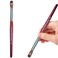 Acrylic Nail Brush with Pure Kolinsky Sable Hair and Red Wood Hand, Round/Flat Professional Gel Brush for Acrylic Power and Nail Extension Size #8,10,12 (#10)