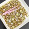 100g Mix Pearls and Rhinestones, BetterJonny 3-10mm Flatback Pearls and Rhinestones Champagne Gold Half Pearls for Craft Mixed Sizes Flat Back Rhinestones for DIY Crafts Decoration and Jewelry Making