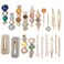 Mehayi 20 PCS Macaron Pearls and Acrylic Resin Hair Clips, Handmade Cute Hair Barrettes Bobby Pins, Glitter Crystal Geometric Hairpin, Elegant Gold Hair Accessories, Gifts for Women Girls&hellip;