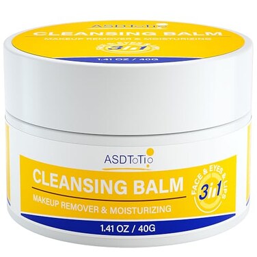 3 in 1 Cleansing Balm- Eye Face Lip Cleansing Balm Makeup Remover,Natural Gentle, Deep Cleaning, Made for All Skin Types