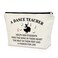 Sazuwu Dance Teacher Gifts: Makeup Bag &amp; Travel Pouch for Women - Appreciation, Birthday, Thank You &amp; Holiday Gifts