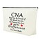 CNA Gift Makeup Bag Certified Nursing Assistant Gifts CNA Bag Gifts for CNA Medical Nurse Appreciation Gift for Women CNA Week Gifts Thank You Gift Retirement Birthday Gift Cosmetic Bag Zipper Pouch