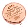 Inspirational Gifts for Girls Compact Makeup Mirror Gifts for Women Encouragement Gifts for Daughter Sister Friend Motivational Gifts Folding Makeup Mirror for Niece Aunt Christmas Birthday Gifts