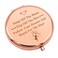 Gymnastics Inspirational Gift for Women Compact Makeup Mirror for Gymnast Gymnastics Present for Girls Gymnastic Lover Present Gymnasts Team Gifts Encouragement Folding Makeup Mirror for Her