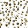 Crystal Aurum (001 AUR) Gold 2058 Austrian Crystal Austria Nail Art Tiny Small Mixed Sizes ss5 ss7 ss9 Flatbacks No Hotfix Rhinestones Bling DIY