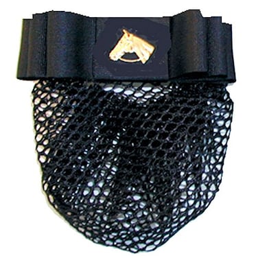 Intrepid International Bow Show Black Satin Ribbon W/Horsehead GP