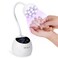 UV LED Nail Lamp - Gooseneck UV Light for Gel Nails - LED Lamps for Gel Polish Equipped with Power Storage Function 24W USB Rechargeable with Four Timers Automatic Sensor DIY Nail Art(White)