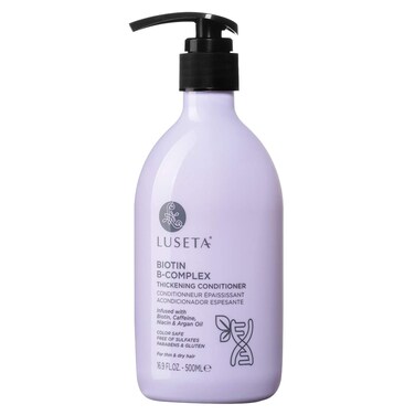 Luseta Biotin B-Complex Thickening Conditioner - Hair Growth and Strengthening Treatment With Caffeine and Argan Oil for Thinning Hair, All Hair Types, Men &amp; Women, 16.9oz