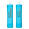 Pure Brazilian Anti-Frizz Daily Shampoo &amp; Conditioner, Salt-Free &amp; Color Safe, Enriched with Keratin, Argan Oil &amp; Acai, 1 Liter (33.8 Fl Oz)