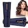 Auto Hair Iron, Cordless Auto Hair Curler Rotating Automatic Curling Iron with 3 Temps Portable Rechargeable Barrel Hair Wave Wand Fast Heating Spin Curling Irons for Styling (Blue)