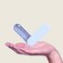 Reusable Cotton Swab, Reusable Q tips, Double Tipped for Precision Makeup, Silicone Cotton Swab for Cleaning with Case, Soft and Washable,2 Pack(Light Purple)