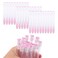 50 Pcs Pink Lash Disposable Mascara Brushes Diamond Eyelash Spoolies Makeup Brush Mascara Wand in Sanitary Tube Lash Supplies &hellip;