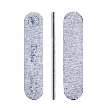 Mini Zebra Nail File 100 180 Emery Boards 3.5 Inches Long By .75 Inches Wide Fingernail Filers Per Pack 50