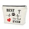 Sazuwu Vet Tech Makeup Bag Cosmetic Organizers Veterinarian Appreciation Christmas Birthday Thank You Gift Certified Veterinary Technician Gifts