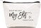Help Me Get My Sht Together&ndash;Makeup Cosmetic Bag Travel Pouch-Bridesmaid Present From Bride-Bachelorette Party Present for Maid of Honor-Unique Proposal Christmas Gift for Her Besties Friends Women