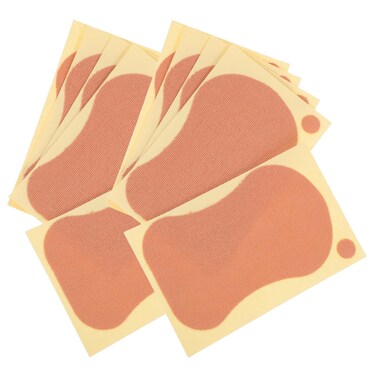 SUPVOX Underarm Armpit Sweat Pads Stickers Disposable Adhesive Sweat Shield Guard for Women Men 10Pcs