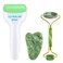Facial Roller Set of 3, Ice Roller, Two-Sided Jade Roller and Gua Sha Massage Tool, Rolling Tool for Facial Beauty and Body Massage, Helps Reduce Puffy,Skin Care Gifts (Green)