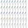 50 PCS Travel Size Bottles with Hand Sanitizer Keychain, 1 OZ (30ML) Refillable Squeeze Containers for Backpack, Portable Plastic Small Empty Leakproof Bottles