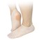 Ankle High Silicone Moisturizing Socks, Heel Protector, Foot Spa Socks, Pedicure Socks (White, L (9 to 12) Men)