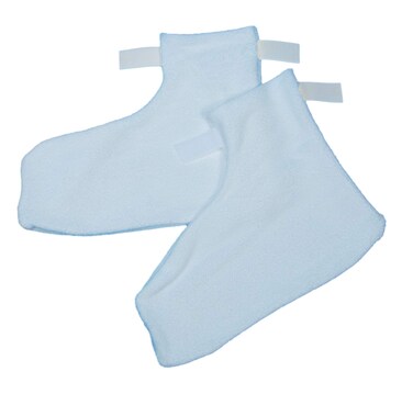 Terry Booties, White, 4.5 Ounce