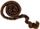 Mehron Makeup Crepe Hair 12-inch Braid (Medium Brown)