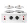 1.2L Double Portable Wax Warmer Machine for Painless Hair Removal, Women Men Professional Wax Heater with Adjustable Temperature Set, 40pcs Sticks