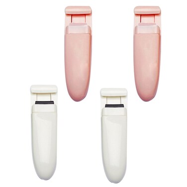 4 Pcs Partial Eyelash Curler, Eyelash Applicator Tool False Eyelashes Applicator Creates Eye-Opening &amp; Lifted Lashes
