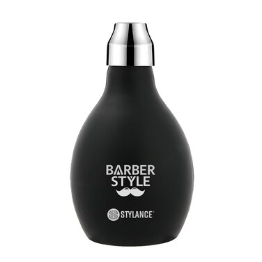 Powder Barber Spray Bottle, Powder Puff Bottle, Barber Powder Pump Dispenser, 3.38oz/100ml Refillable Hair Fiber Applicator Use for Dry Shampoo - Black