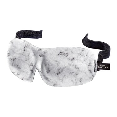 Bucky 40 Blinks No Pressure Printed Eye Mask for Travel &amp; Sleep, Marble, One Size