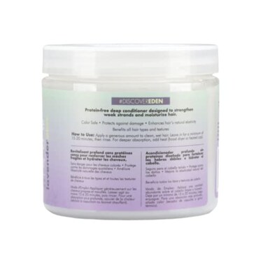 EDEN BodyWorks Lavender Aloe Anti-Breakage Deep Conditioner (16 oz) - Hair Treatment to Strengthen &amp; Enhance Hair Elasticity