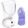 Mabis Steam Inhaler with Adjustable Facial &amp; Nasal Mask (FSA/HSA) - Natural Vapor Inhaler Therapy for Sinus Relief, Skincare, &amp; Pore Cleansing   Plug-in Vaporizer Humidifier - 60ml Liquid Capacity