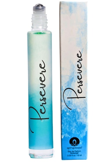 A Girl's Gotta Spa! Persevere - Southern Magnolia Roll-On Perfume Oil for Women 10ml, Vegan and Leaping Bunny Certified