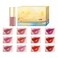 LAMUSELAND Wholesale 12Pcs Travel Suit Moisture Nude Lip Gloss Sample Mini Size Long-lasting Liquid Lipstick Makeup Tools Gift Set for Women Girls