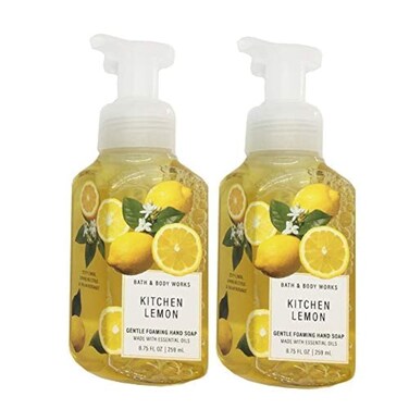 Bath &amp; Body Works Gentle Foaming Hand Soap in Kitchen Lemon (2 Pack)