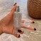 Luxury Rhinestone 30ML Refillable Perfume Bottle &ndash; High-End Portable Large Capacity Glass Spray Bottle with Aluminum Atomizer (Silver)