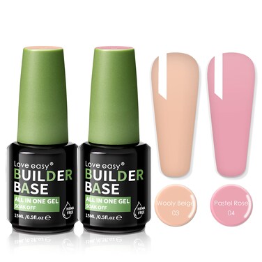 Hema- Free Builder Base - Wooly Beige + Pastel Rose