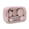 Pocmimut Makeup Bag,Small Makeup Bag Clear Travel Makeup Bag Car Accessories Storage for Women,Travel Essentials Organizers,Pink