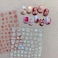 Dedyel 5D Embossed Cartoon Nail Art Sticker Lucky Cat Nail Stickers Cute Cartoon Self-Adhesive Nail Art Stickers for Women Girls Kids Nail Art Decoration